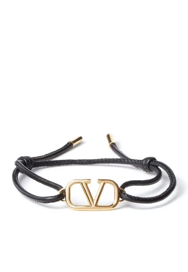 Valentino Garavani VLOGO armband - Svart