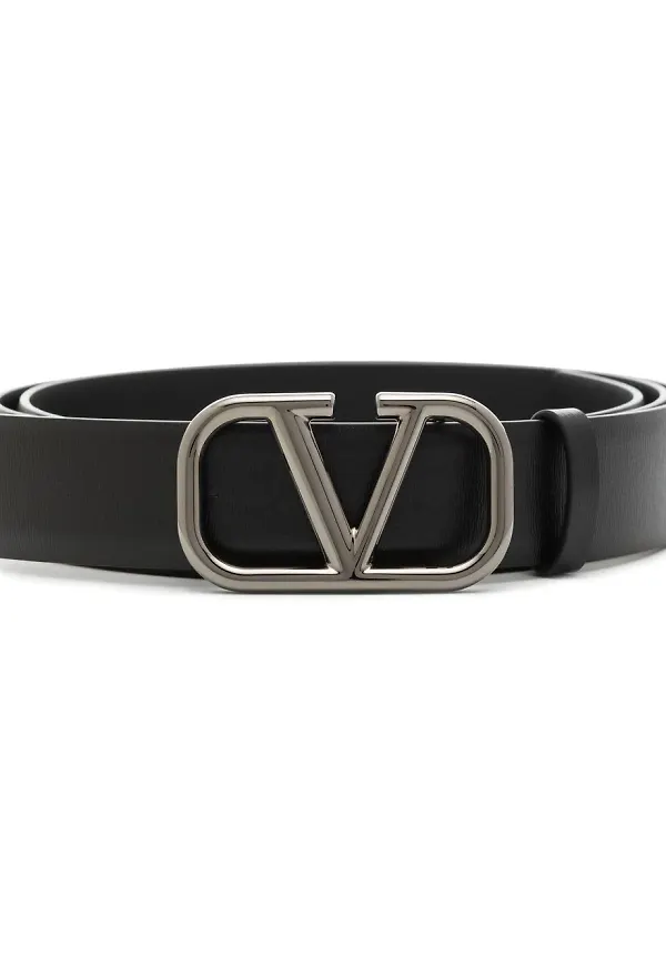 Valentino Garavani VLogo bälte - Svart
