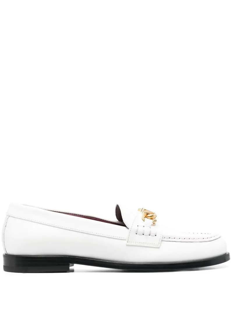 Valentino Garavani VLogo Chain loafers - Vit