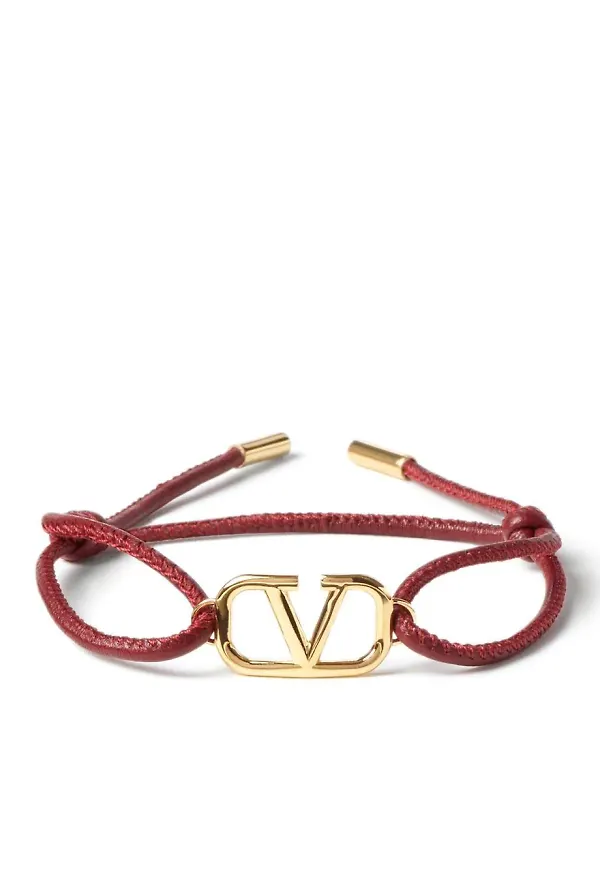 Valentino Garavani VLogo Signature armband - Röd