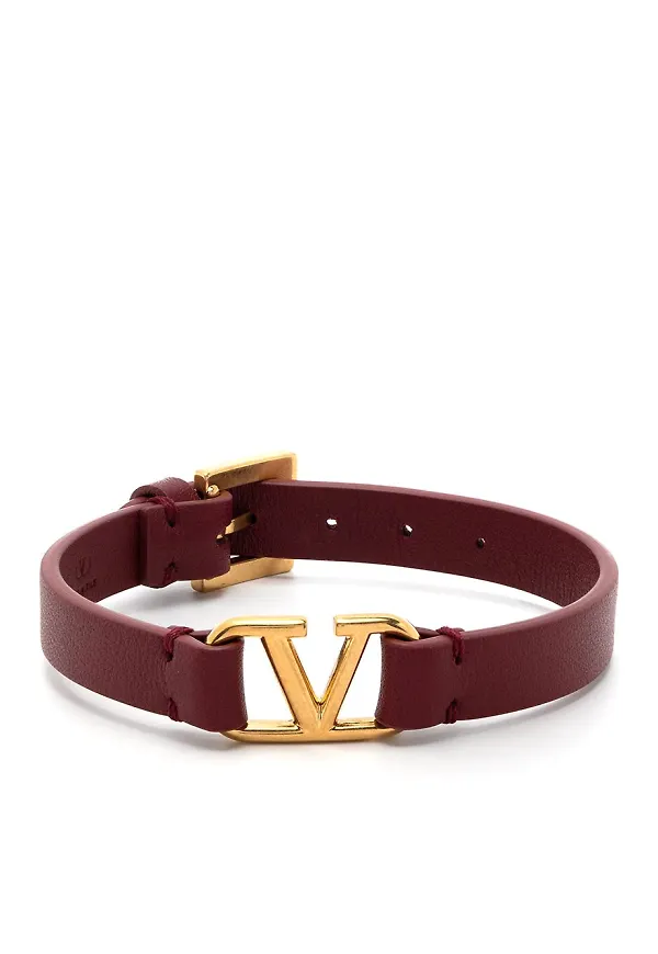 Valentino Garavani VLogo Signature armband - Röd