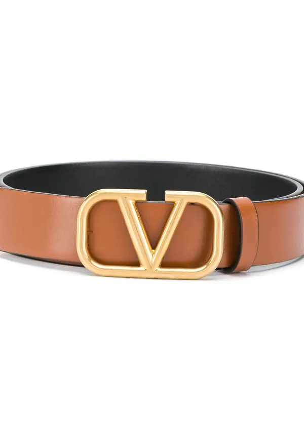 Valentino Garavani VLogo Signature bälte - Brun