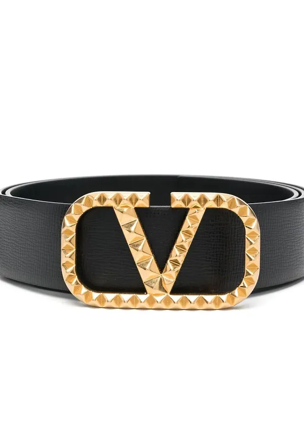 Valentino Garavani VLogo Signature bälte - Svart