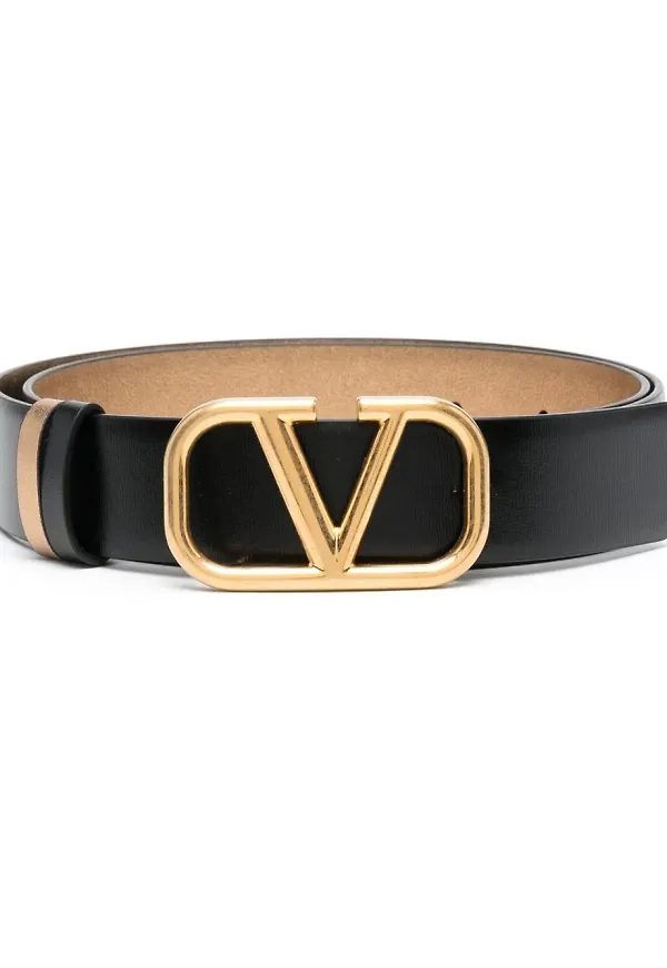 Valentino Garavani VLogo Signature bälte - Svart