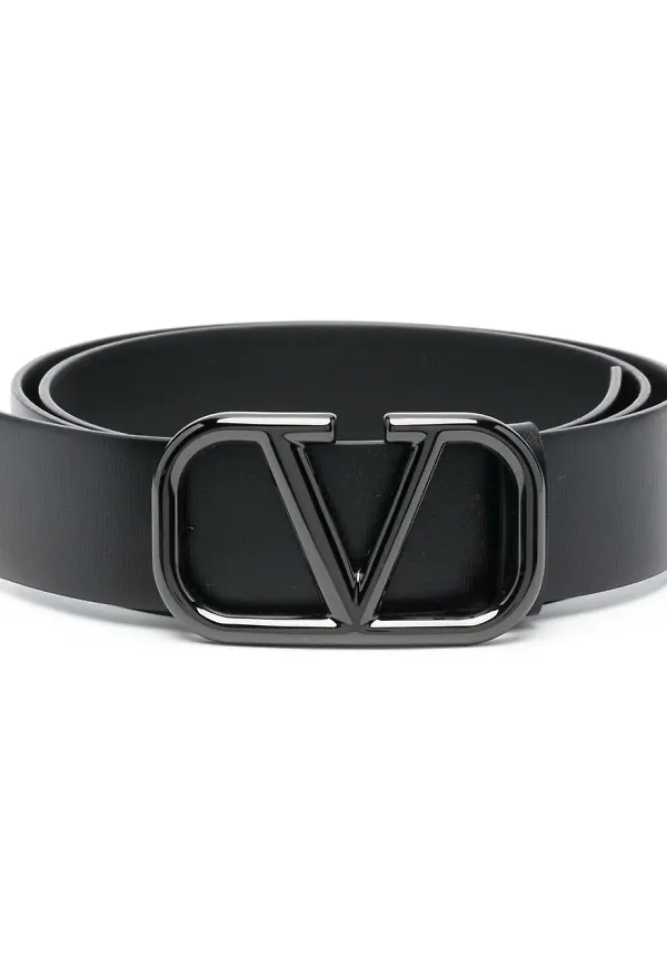 Valentino Garavani VLogo Signature bälte - Svart