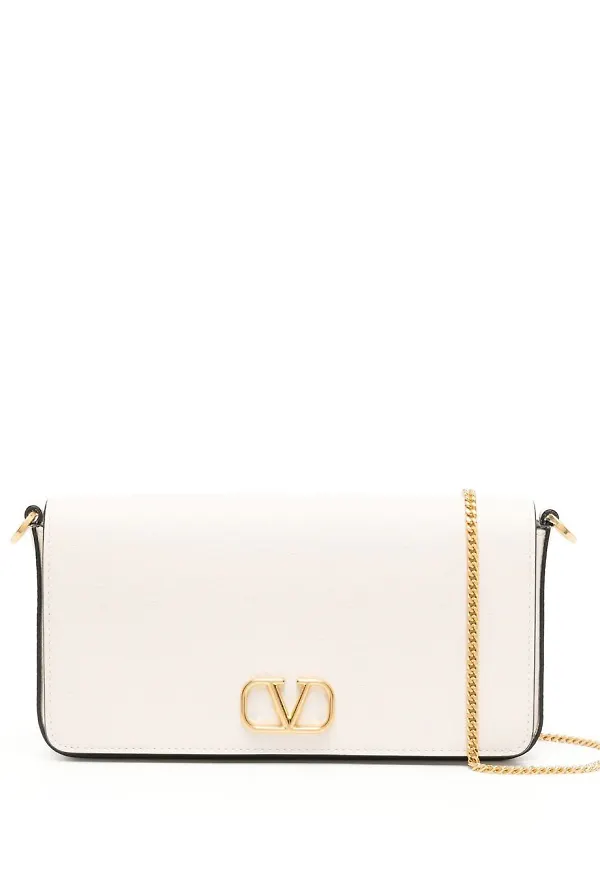Valentino Garavani VLOGO Signature kuvertväska - Neutral
