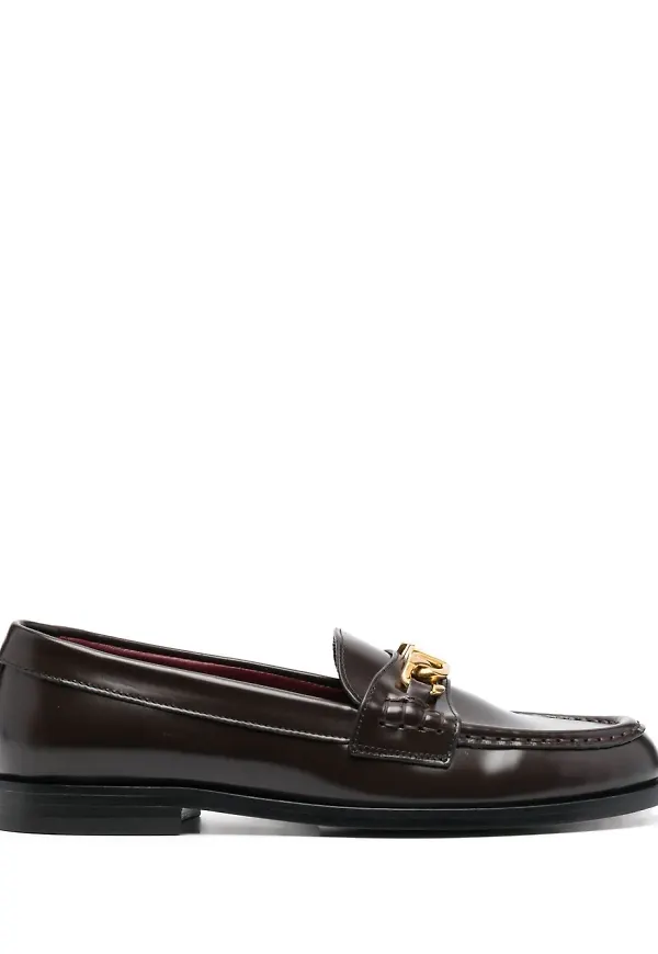 Valentino Garavani VLogo Signature loafers - Brun