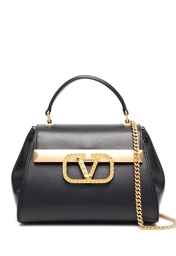 Valentino Garavani VLOGO Signature totebag - Svart