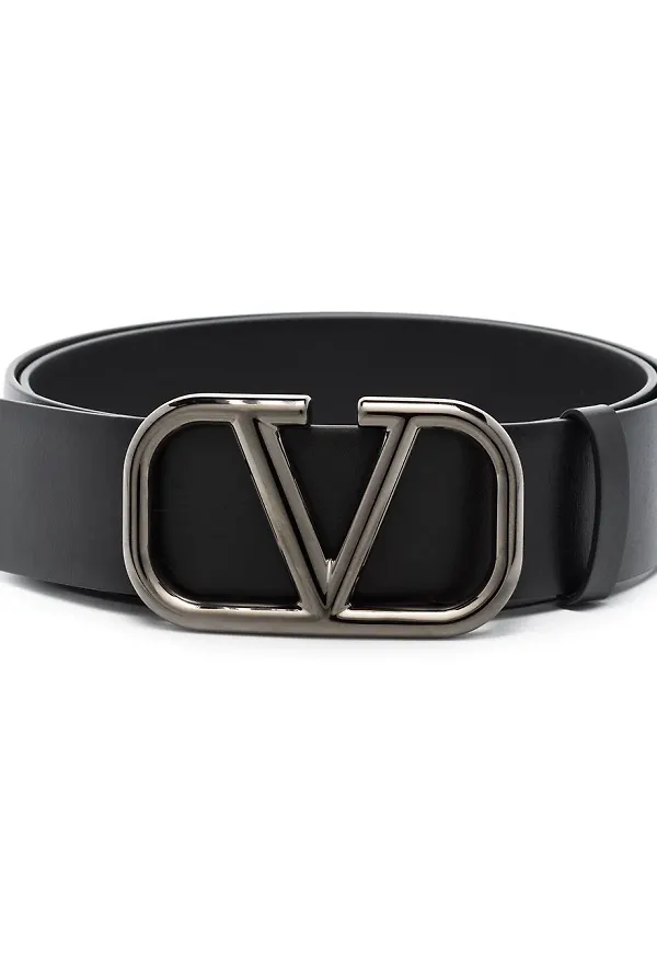Valentino Garavani VLOGO skärp - Svart