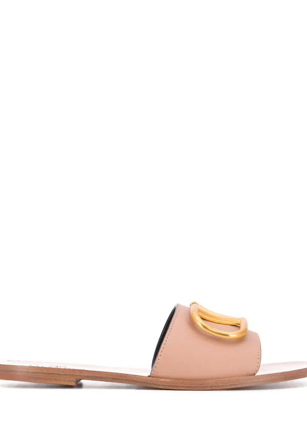 Valentino Garavani VLOGO slip on-sandaler - Neutral