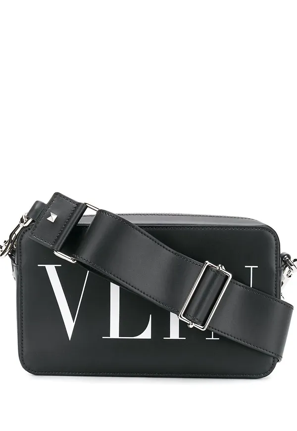 Valentino Garavani VLTN axelremsväska - Svart