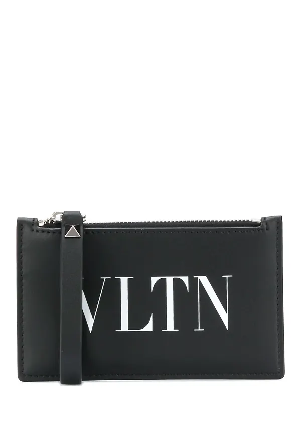 Valentino Garavani VLTN kortfodral - Svart