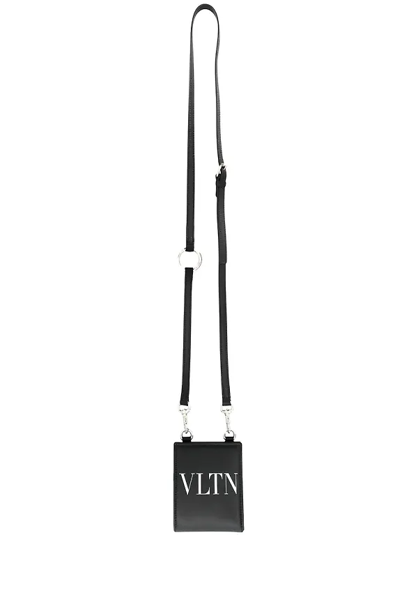 Valentino Garavani VLTN portmonnä - Svart