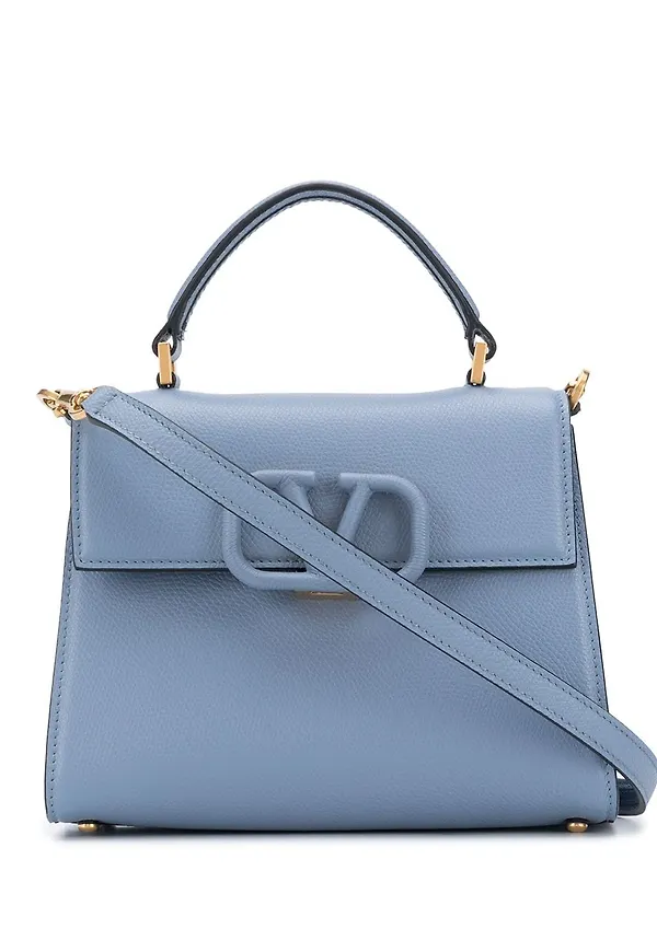 Valentino Garavani VSLING tote-väska - Blå