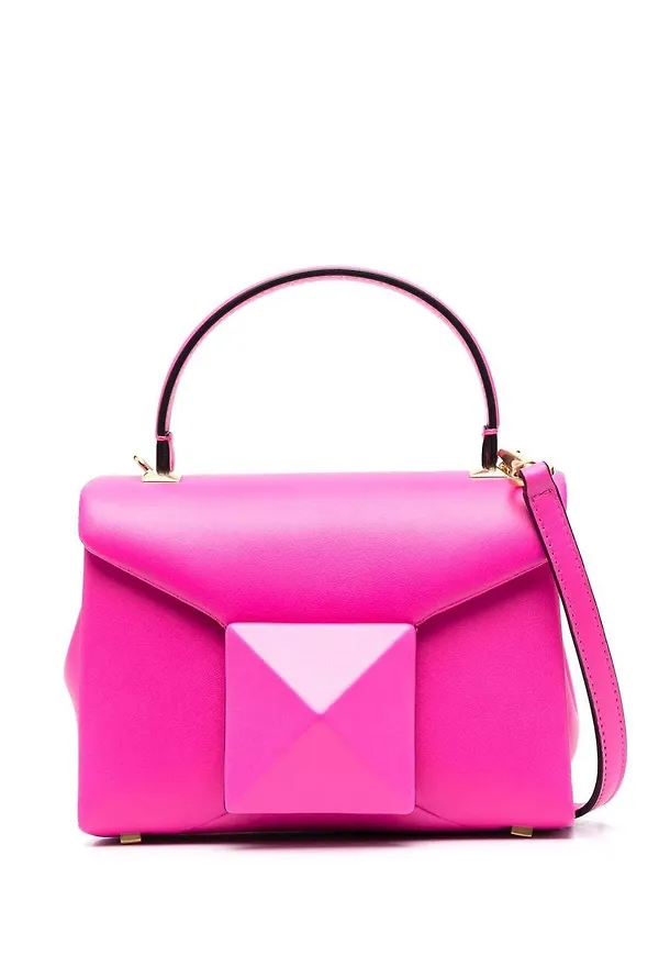 Valentino Garavani väska med nitar - Rosa