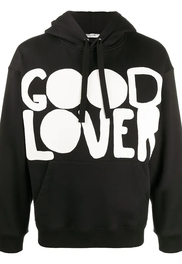 Valentino Good Lover huvtröja - Svart