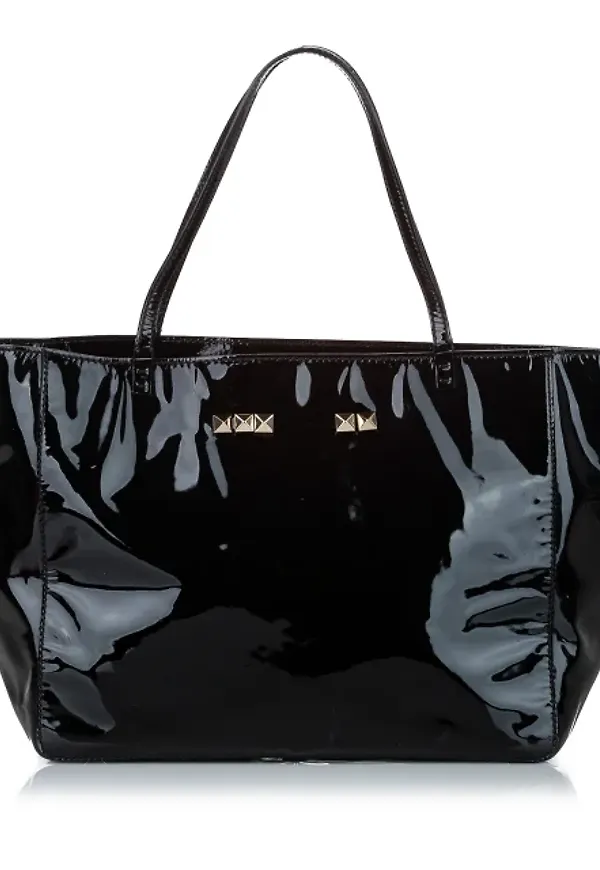 Valentino Patent Leather Satchel