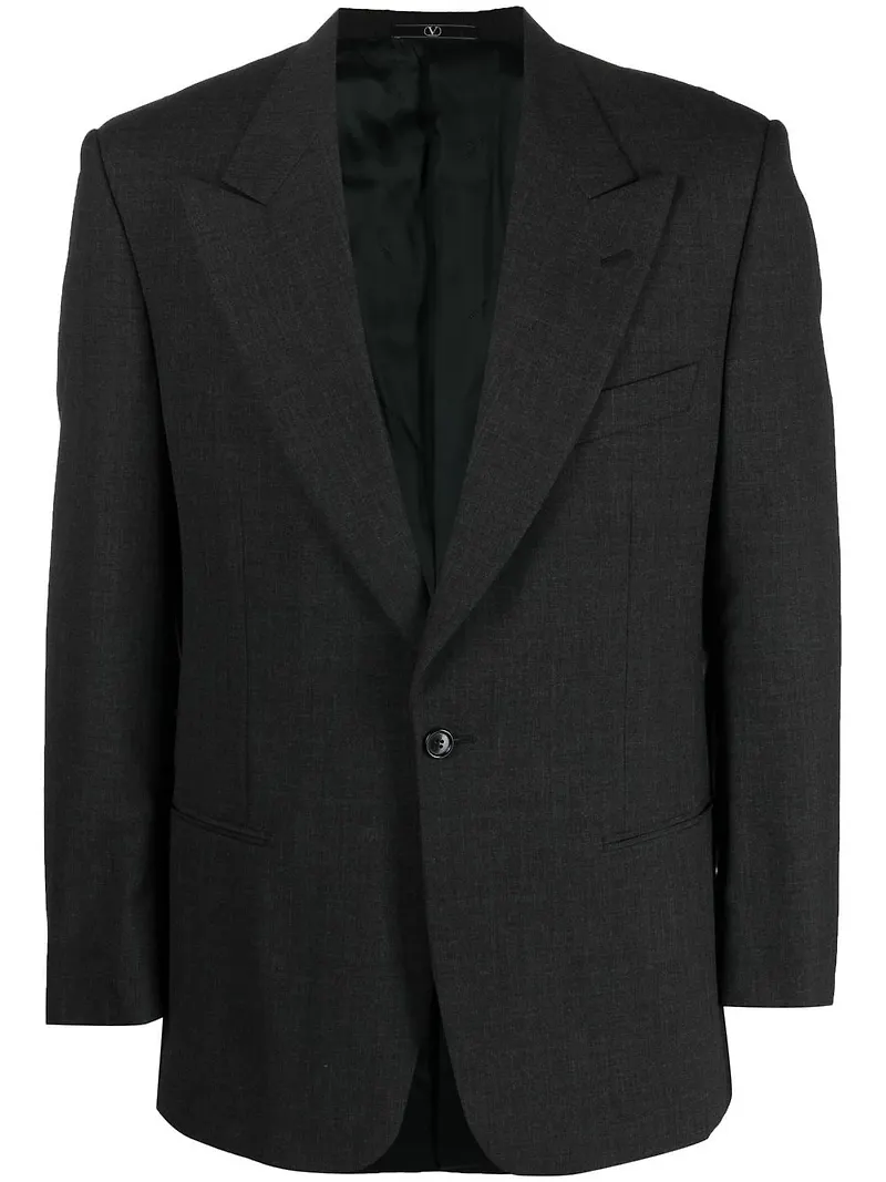 Valentino Pre-Owned blazer från 1990-talet - Grå