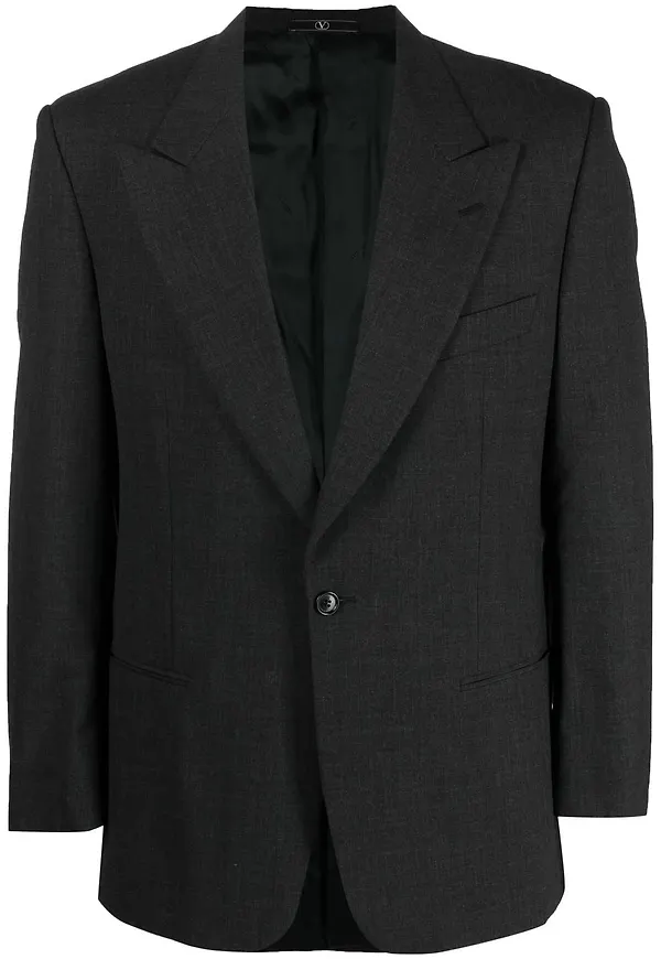 Valentino Pre-Owned blazer från 1990-talet - Grå