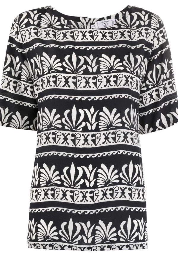Valentino Pre-Owned sidentopp från 1980-talet - Svart