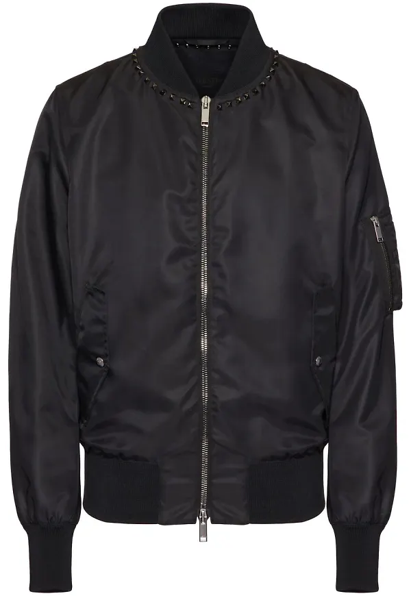 Valentino Rockstud bomberjacka - Svart