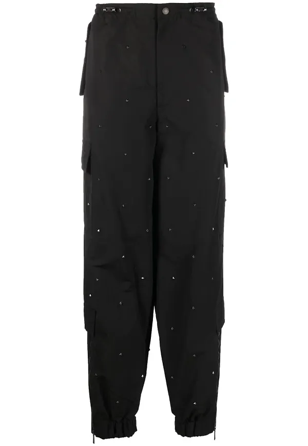 Valentino Rockstud cargobyxor - Svart