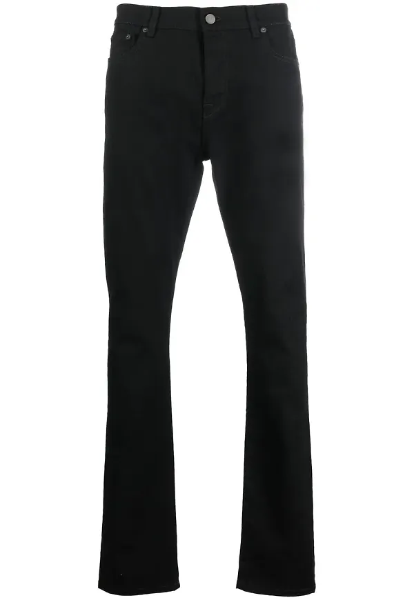 Valentino slim fit-jeans - Svart