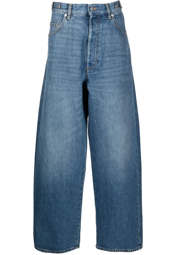 Valentino straight-jeans - Blå