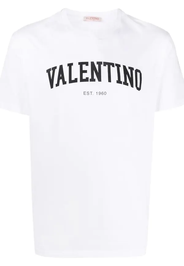 Valentino T-shirt Valentino Print - Vit