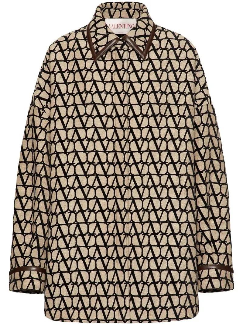 Valentino Toile Iconographe Light skjortjacka - Neutral