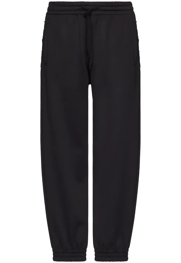 Valentino Untitled trackpants med nitar - Svart