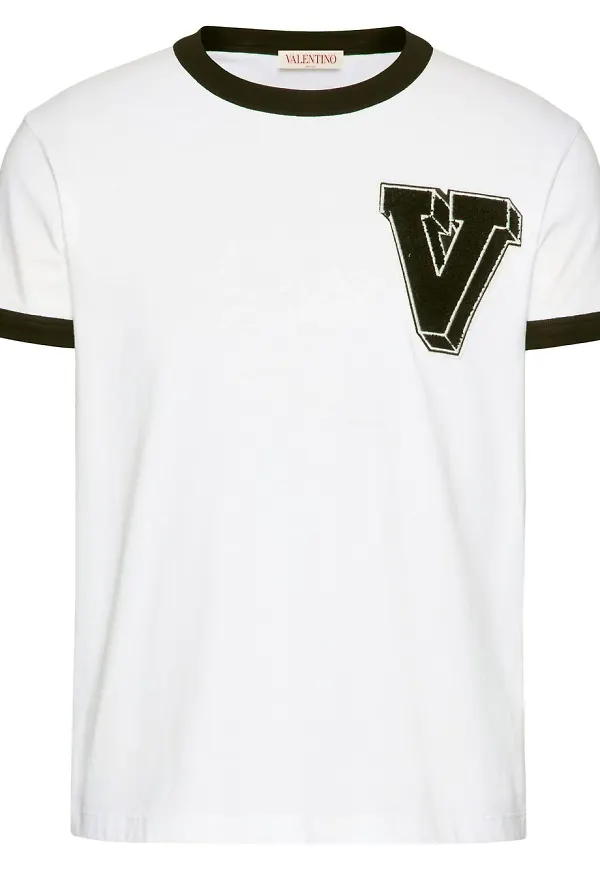 Valentino V-3D t-shirt - Vit