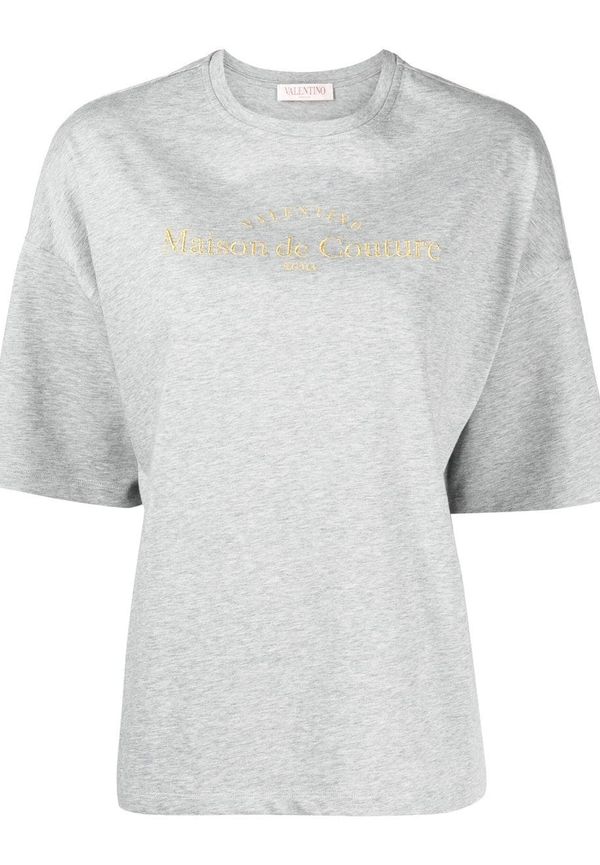Valentino Valentino t-shirt med grafiskt tryck - Grå