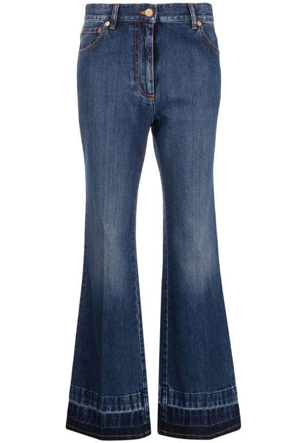 Valentino VGOLD bootcut-jeans - Blå