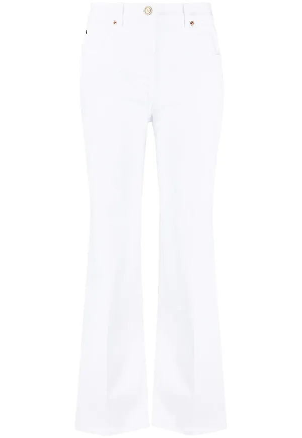 Valentino VGOLD flare-jeans - Vit