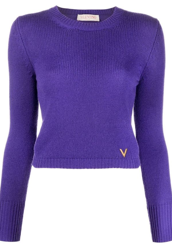 Valentino VGOLD kashmirtröja - Lila