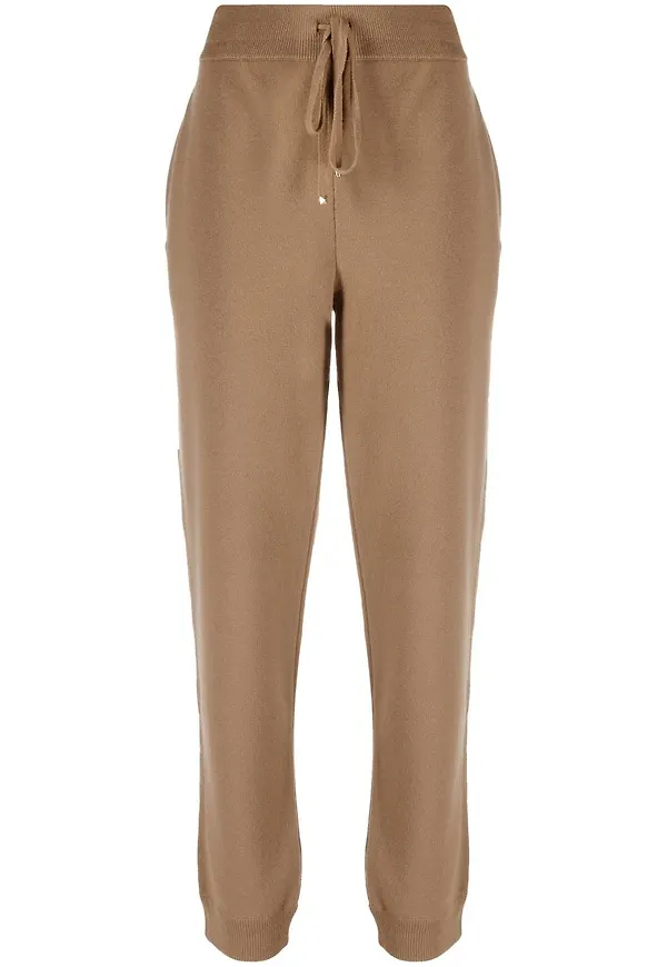 Valentino VGOLD stickade trackpants - Brun