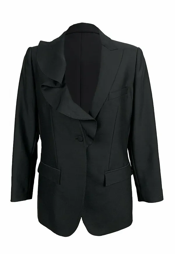 Valentino Vintage - Vintage Jackor - Svart - Dam - Storlek: L