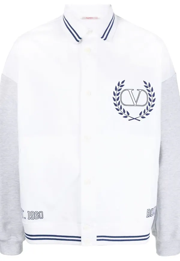 Valentino VLOGO bomberjacka - Vit
