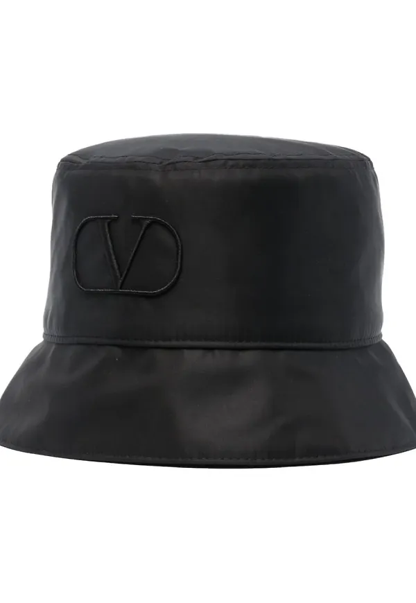Valentino VLOGO fiskehatt - Svart