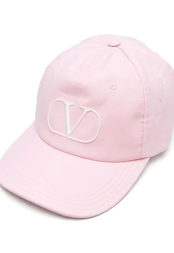 Valentino VLogo Signature basebollkeps - Rosa