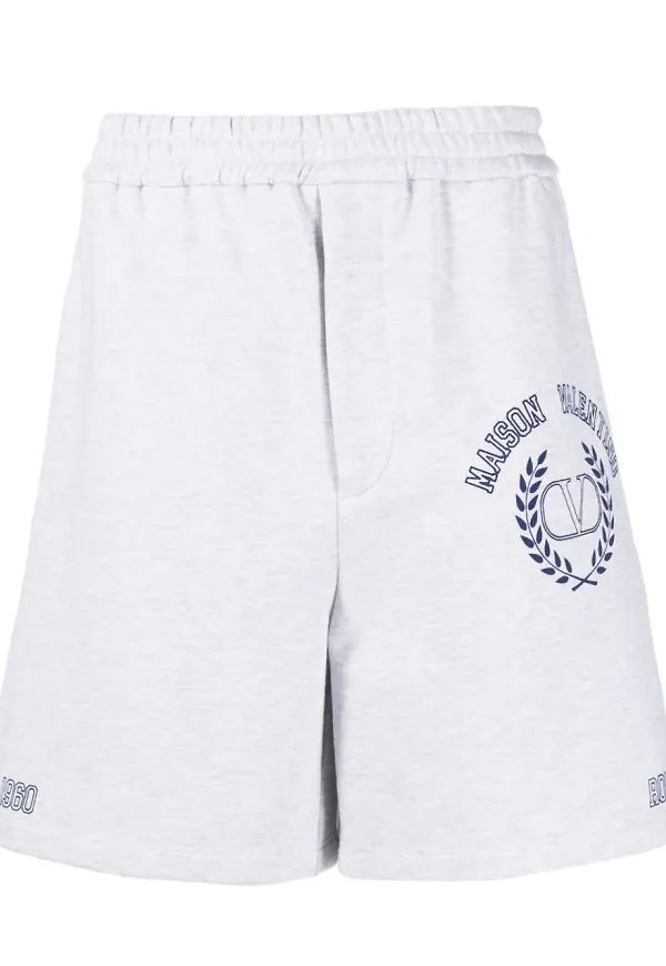 Valentino VLOGO Signature träningsshorts - Grå