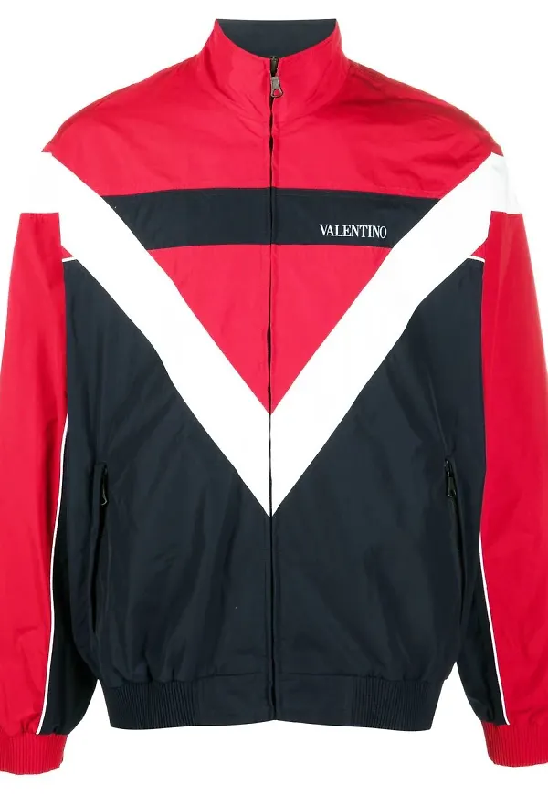 Valentino VLOGO träningsjacka - Vit