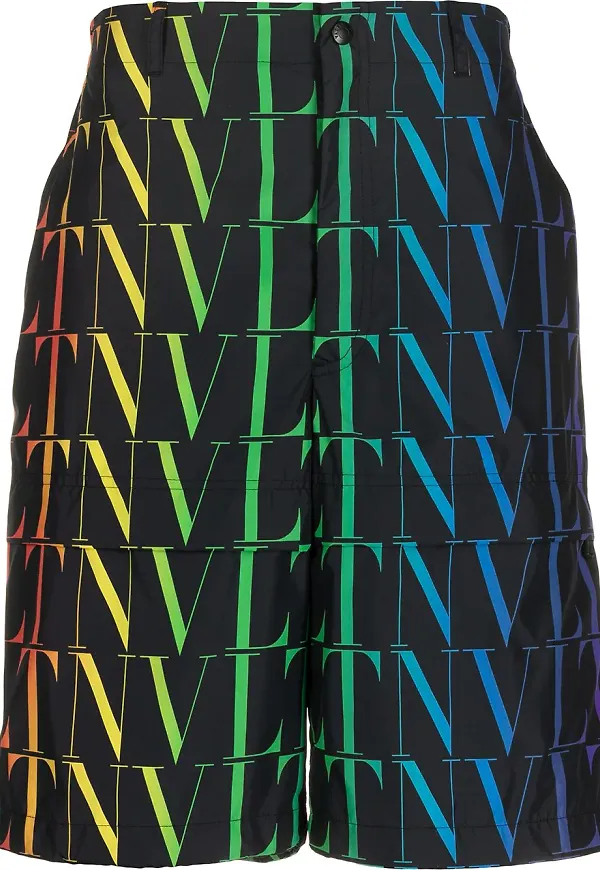 Valentino VLTN bermudashorts - Svart