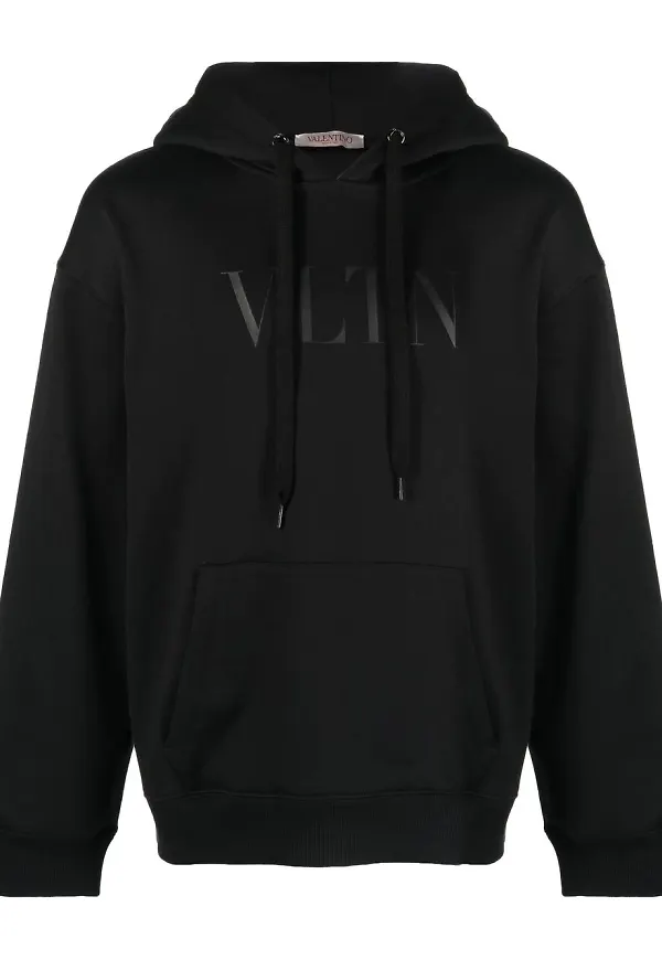 Valentino VLTN hoodie med dragsko - Svart