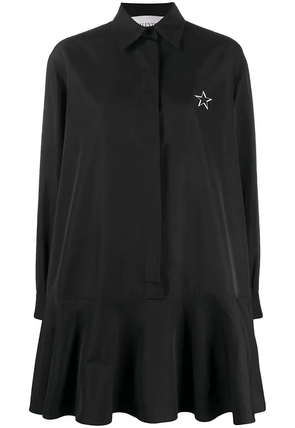 Valentino VLTN skjortklänning - Svart