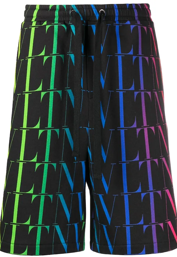 Valentino VLTN Times bermudashorts - Svart