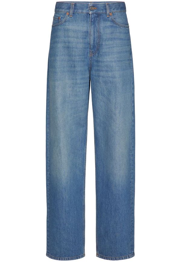 Valentino wide leg-jeans - Blå
