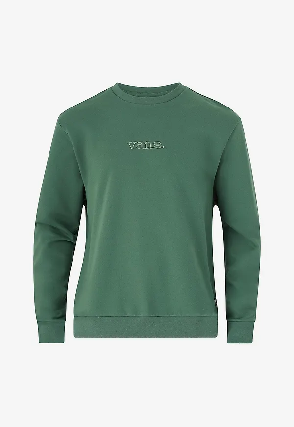 Vans - Sweatshirt Essential Relaxed Crew - Grön