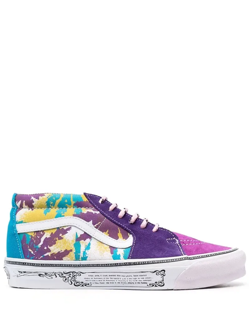 Vans Aries UA Sk8 mellanhöga sneakers - Lila